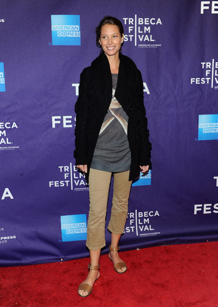 WHO WORE WHAT?.....2011 Tribeca Film Festival: Christy Turlington