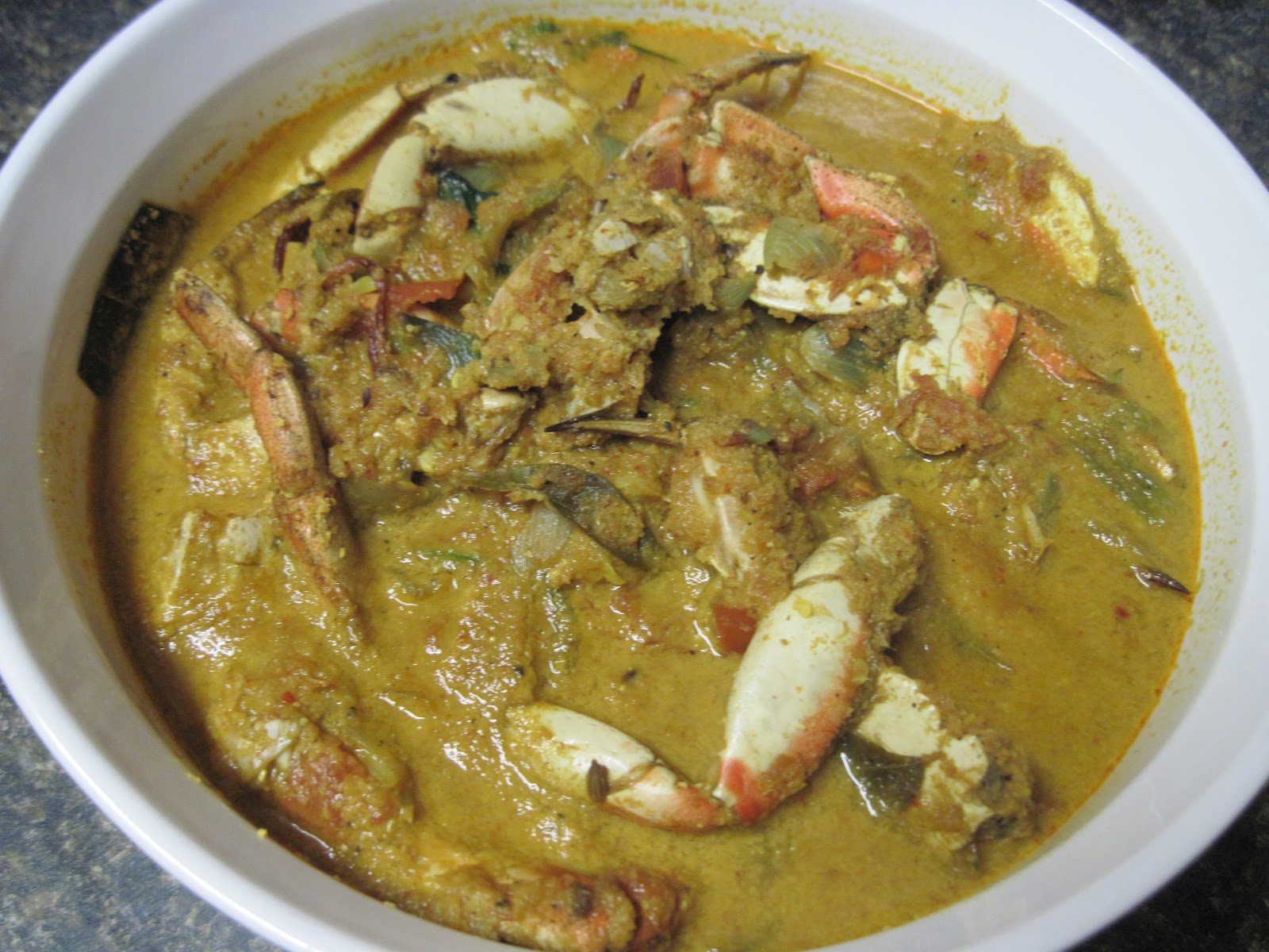 chitravin elithana samayal Crab Coconut Gravy