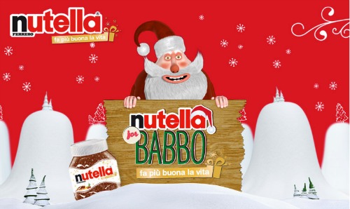 Babbo Natale 4 Nutella.Nutella For Babbo La Campagna Nutella Per Il Natale 2012 Gioie Di Mamma Blog Risparmio E Guadagno Online Serena Amoretti
