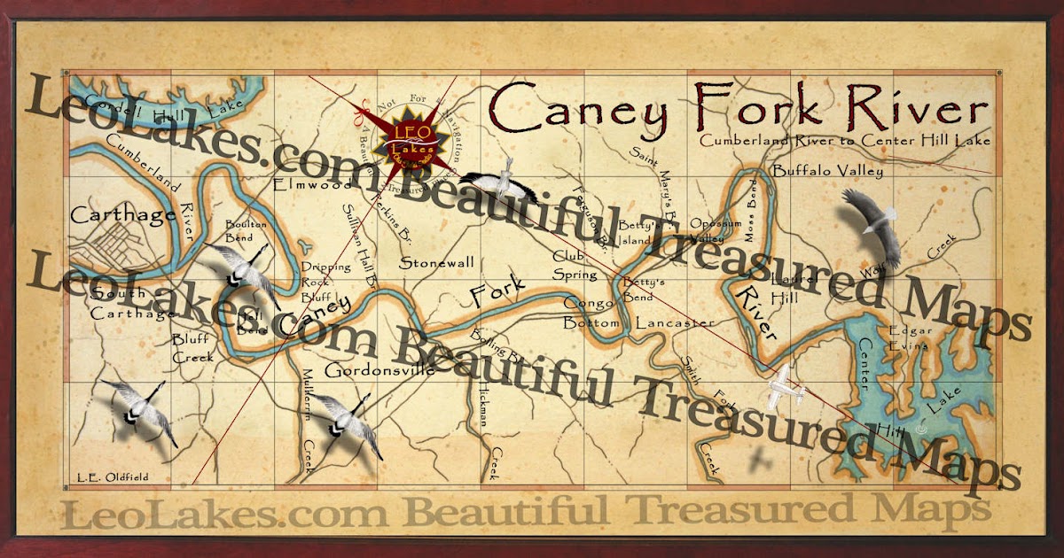 Old field Studio & Leo Lakes The Caney Fork River.