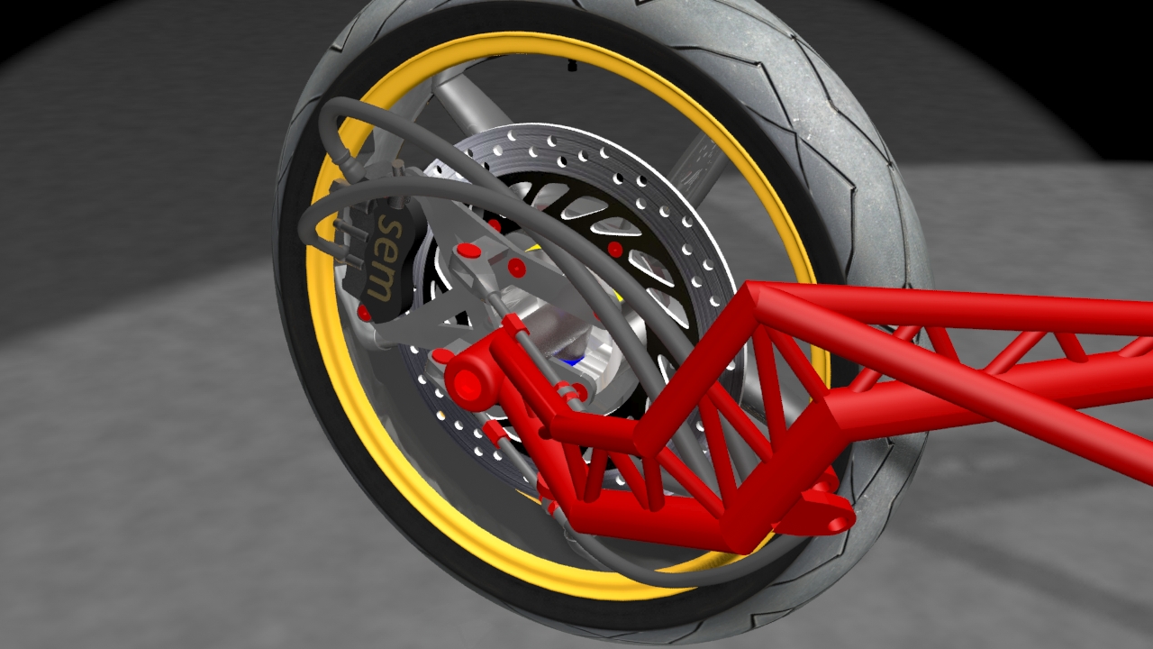 wind and water and earth Single Sided Hub center steering