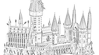 Harry Potter Hogwarts coloring pages coloring.filminspector.com