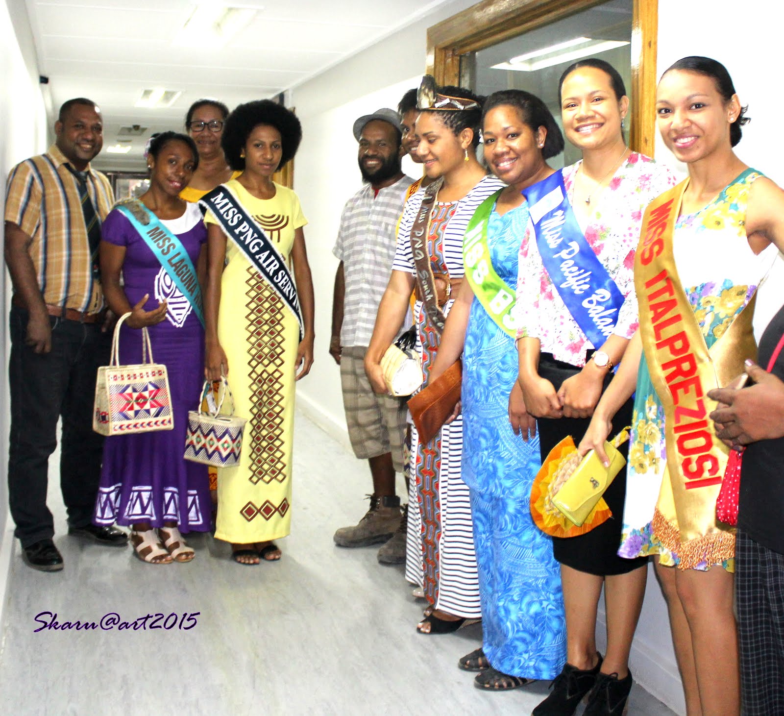 DISGUISE IN EXILE: The First Miss PNG-Pacific Crown Miss Pacific