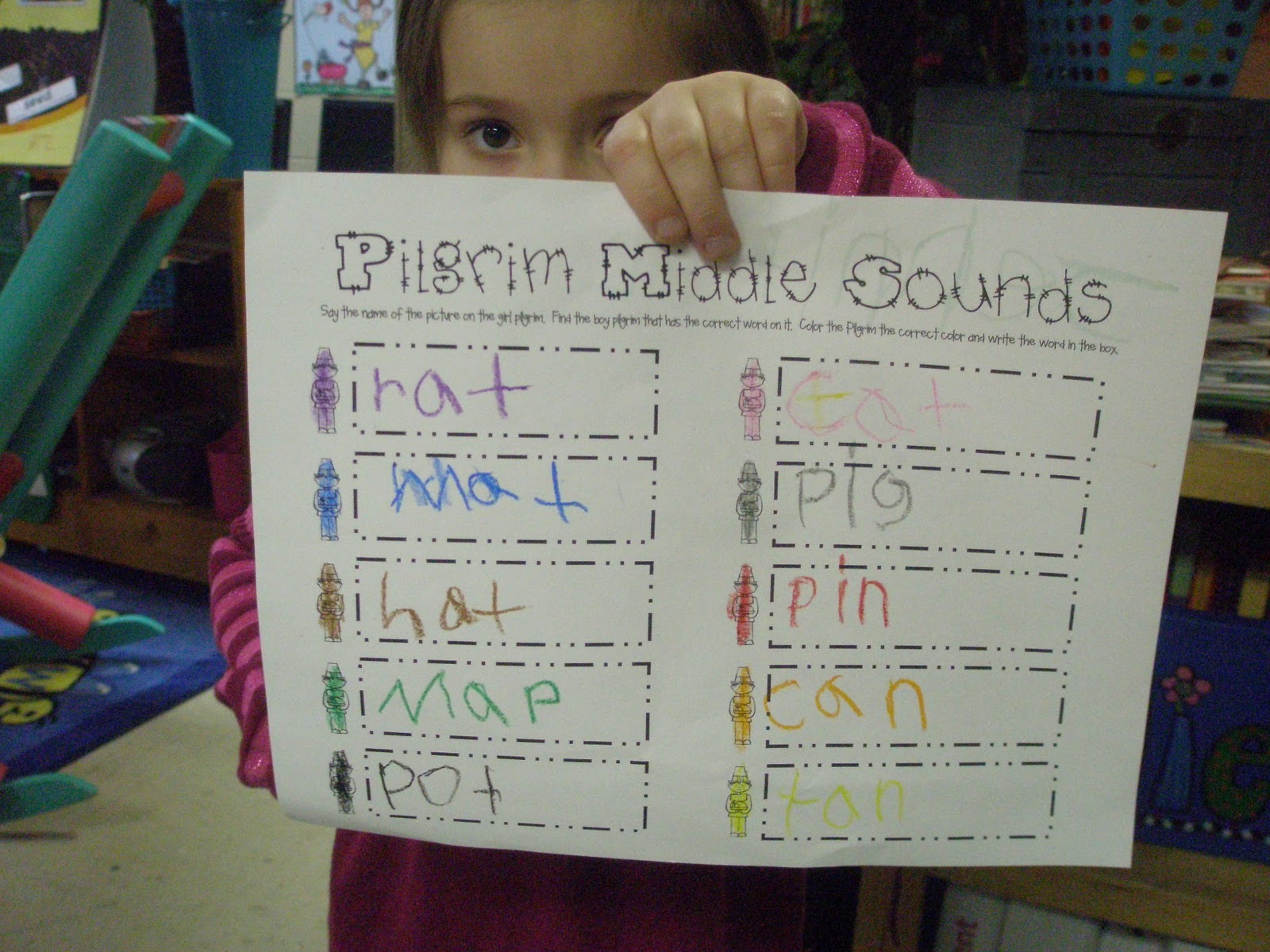Miss Chamblee's Kinderfriends: Proud of my Pilgrims!