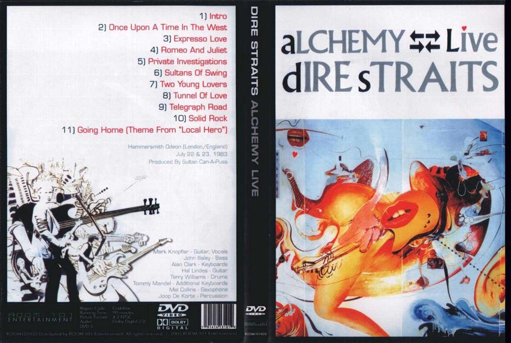 DVD Concert TH Power By Deer 5001 Dire Straits Alchemy Live 1983 DVD Concert TH Power By Deer 5001 Dire Straits Alchemy Live 1983