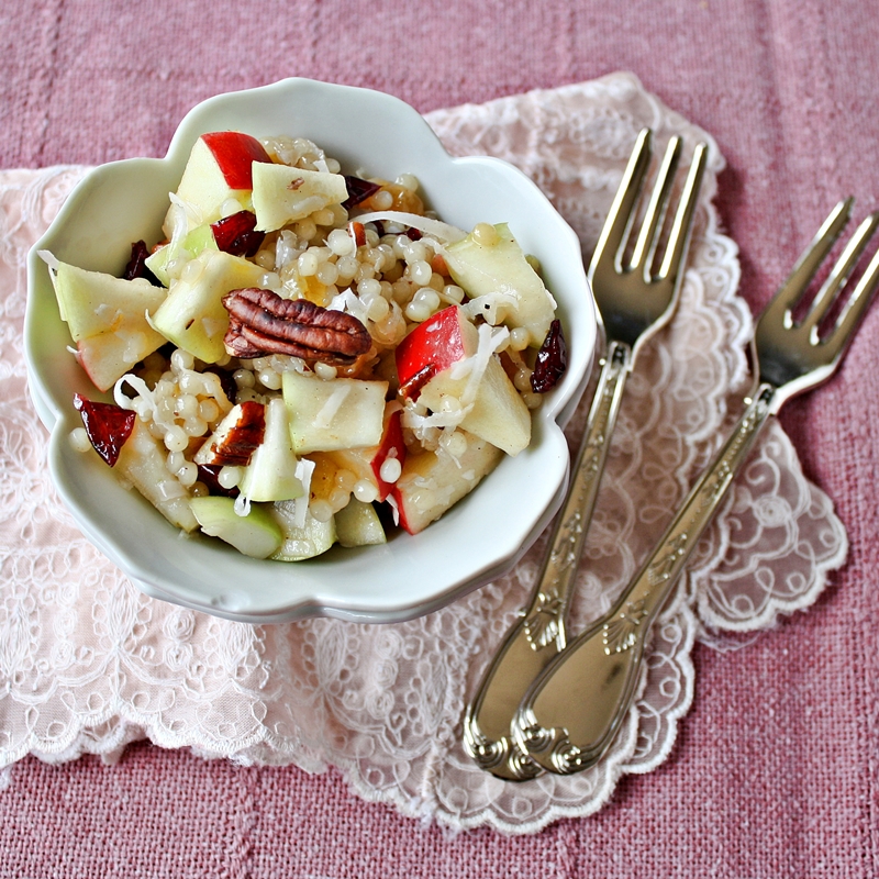 Versatile Vegetarian Kitchen Sweet Couscous and Apple Salad