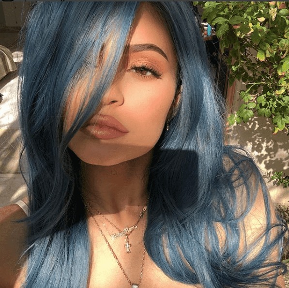 Luxury Makeup  Kylie Jenner's Blue Wig Coachella Style Makeup Look Tutorial