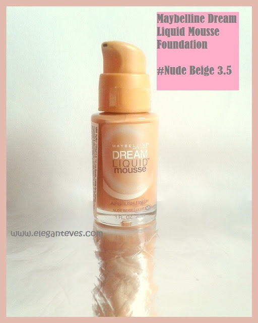 Maybelline Dream Liquid Mousse Airbrush Finish Foundation #Nude Beige 3.5