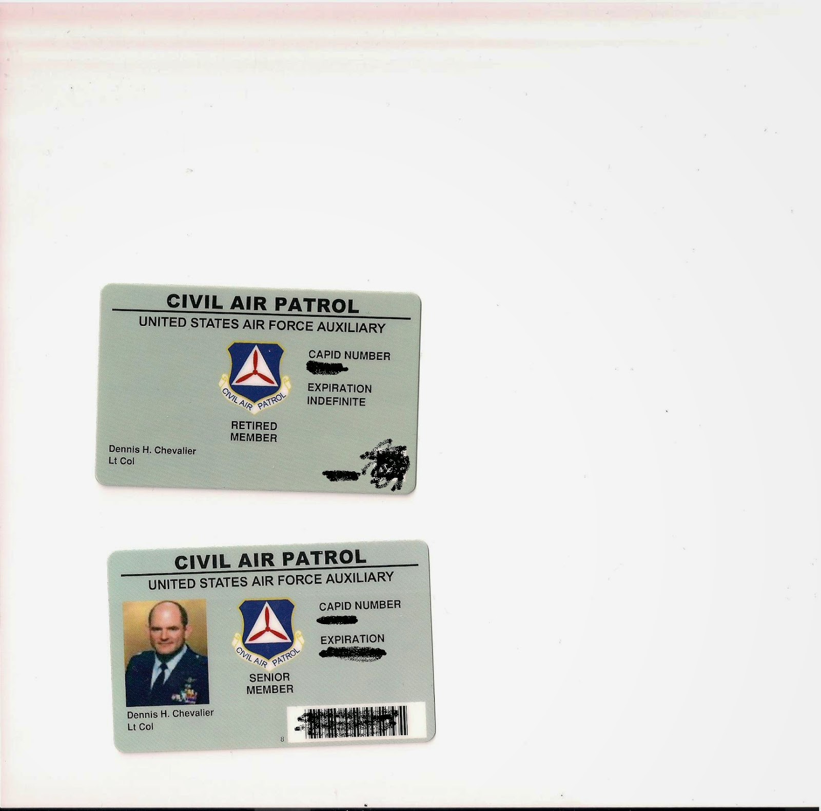 Civil Air Patrol Id Card