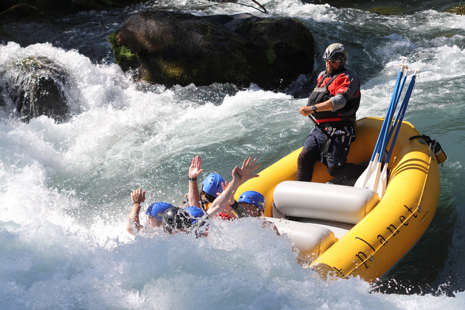 Hiking Oregon: White Salmon River Rafting