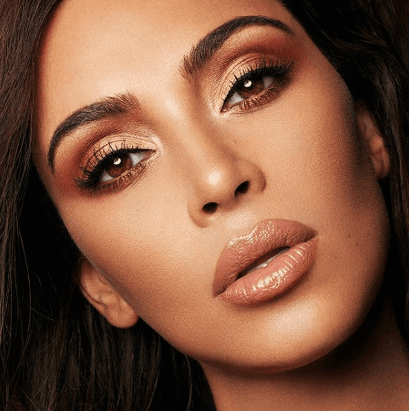Luxury Makeup let’s create Kim kardashian Last Instagram Makeup Look Of Her Makeup Artist Mario