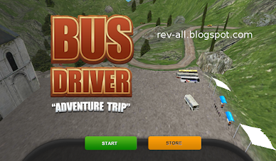 1 Tampilan utama - Bus driver 2015 - game permainan android mengendarai bus