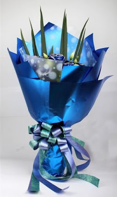 Kertas Buket Bunga / Flower Bouquet Wrapping Paper (Seri BJ)