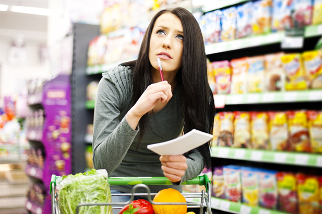 Grocery shopping list to save you from weight gain!
