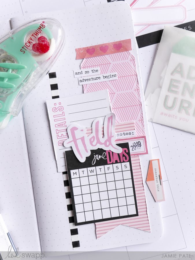 How I Make My Journal Stand Out with Heidi Swapp Journal Studio by Jamie Pate | @jamiepate for @heidiswapp