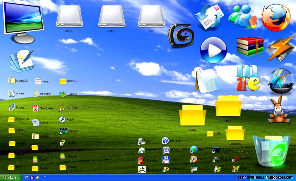 Windows XP Desktop