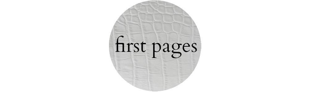 first pages