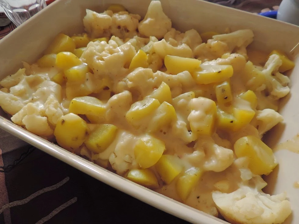 Les Petits Plats de Vanessa: Gratin chou fleur pommes de terre (Cookeo