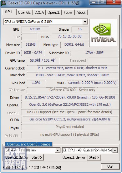 gpu caps viewer 1.30.0 gpu caps viewer 1.30.0