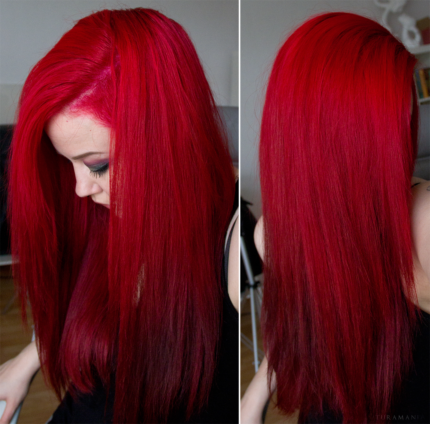 Rote haare ohne blondieren. 