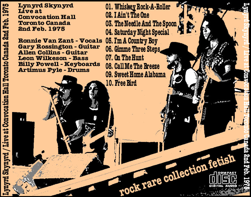 T.U.B.E. Lynyrd Skynyrd 19750202 Toronto, ON (AUD/FLAC)