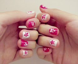 nail designs cool nails pink flower flowers short unique beginners acrylic diy simple outstanding easy slodive angela creative unas essential