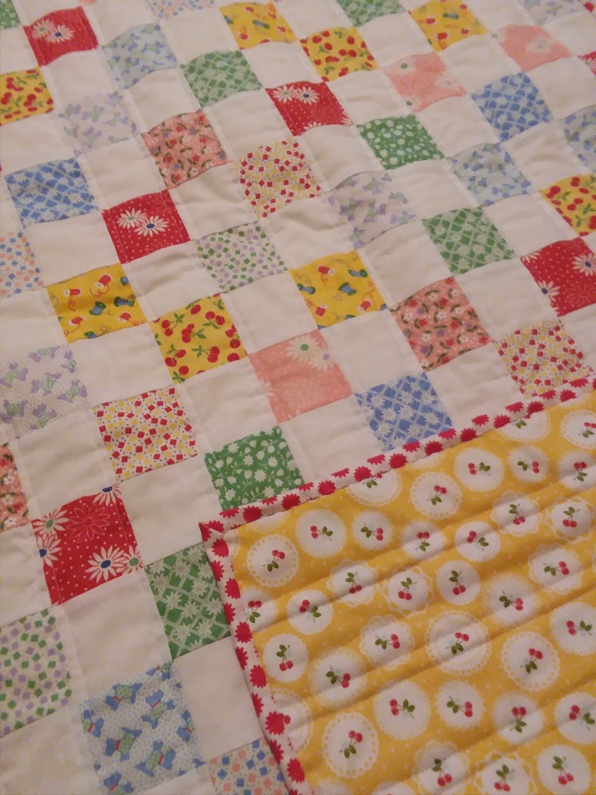 Closet Crafter Postage Stamp Quilt