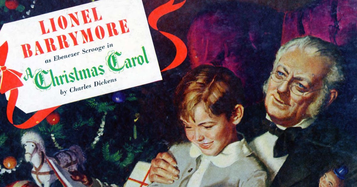 lionel barrymore christmas carol