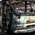 Bus caught fire in Kruje, one dead and 12 wounded