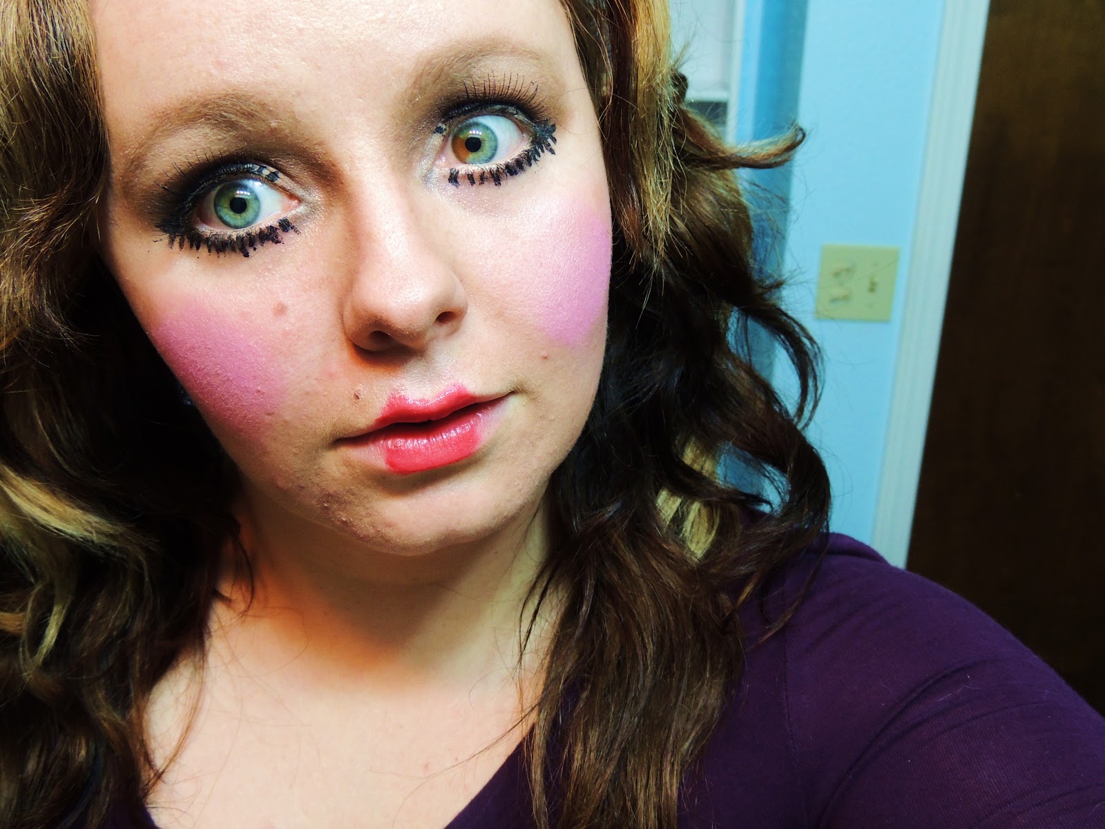 EveryDayRachel21 Living Doll Halloween Makeup
