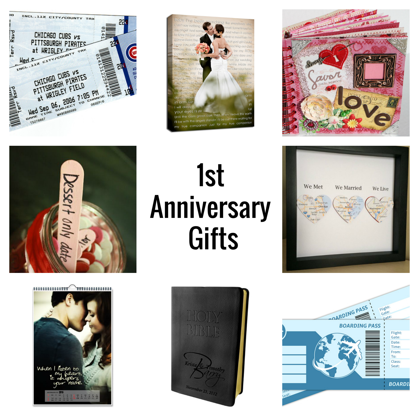 Christina Lea Loves : The Paper Anniversary: Traditional Gifts for One Year