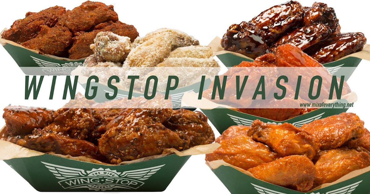 Wingstop Flavor Invasion Hello! to my blog!