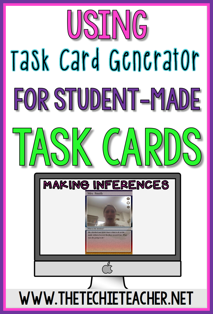 Christian Backward take medicine Student Made Task Cards for Practing Making Inferences | The Techie Teacher®