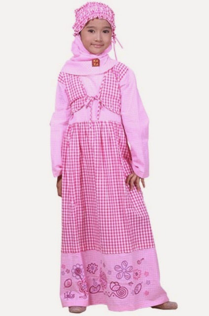 Gaya Terbaru Model Baju Muslim Anak Perempuan