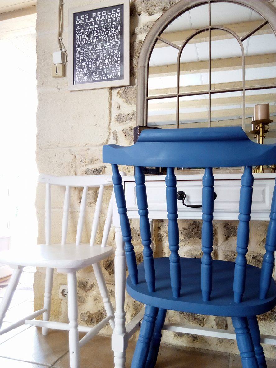 Customisation De Chaise En Bois B Comme Barbbara