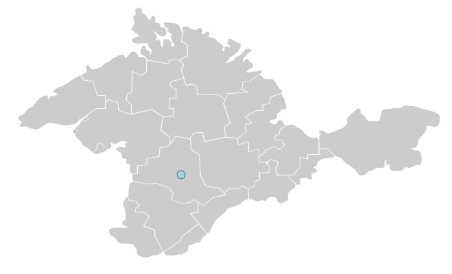 Пустая карта крыма