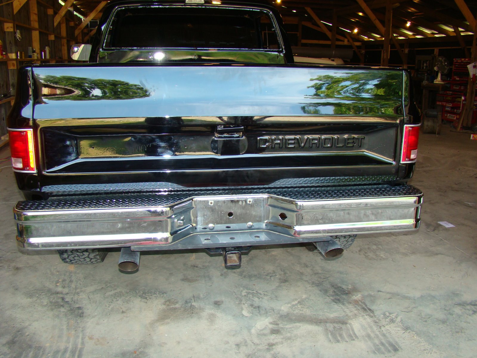TrucksnCars 1986 K10 assembly rear bumper