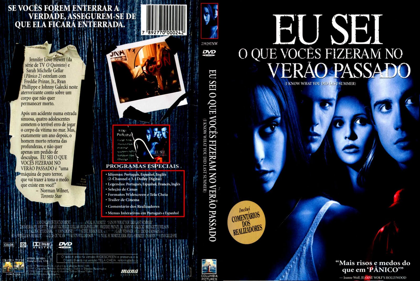 Eu Sei o Que Vocês Fizeram no Verão Passado LANUTTI CAPAS 100 GRÁTIS, FILMES, SHOWS, PLAY 2 Eu Sei o Que Vocês Fizeram no Verão Passado LANUTTI CAPAS 100 GRÁTIS, FILMES, SHOWS, PLAY 2