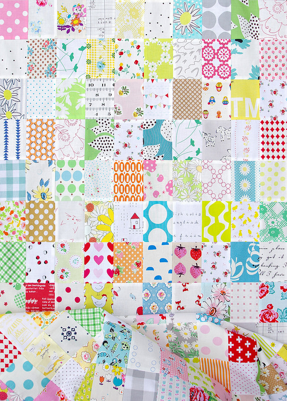 Rectangle Checkerboard Quilt 2 | © Red Pepper Quilts 2016