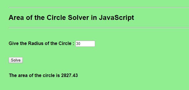 Free Programming Source Codes and Computer Programming Tutorials: Area ...