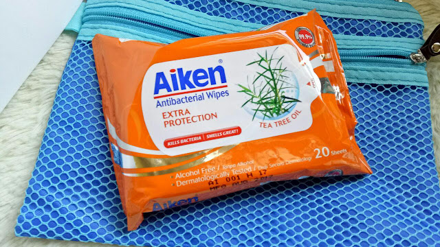  Tisu Lembab Anti Bakteria Aiken untuk rasa bersih dan segar