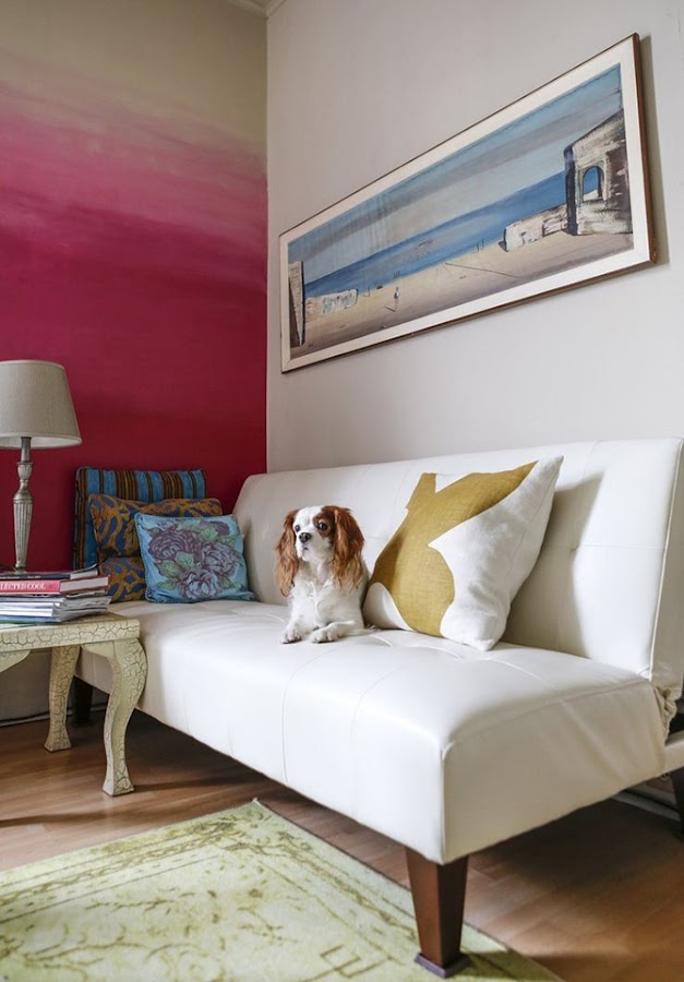 como pintar con efecto degradado