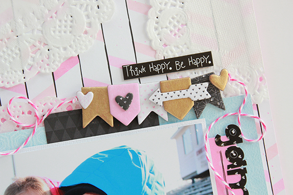 Doily Scrapbook Background and Converted Chipboard Tutorial