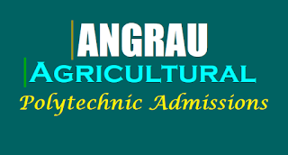 ANGRAU Agriculture Polytechnic Admission Notification 2023 ANGRAU Agriculture Polytechnic Admission Notification 2023