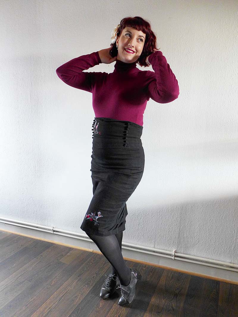 Une pin up en col roul?� - Le dressing de Sarablabla