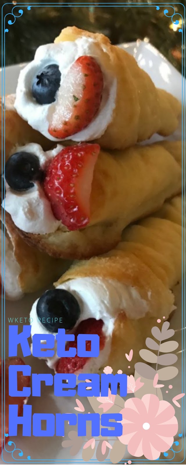 Keto Cream Horns