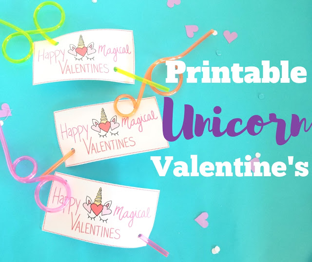 Free Printable Unicorn Valentine
