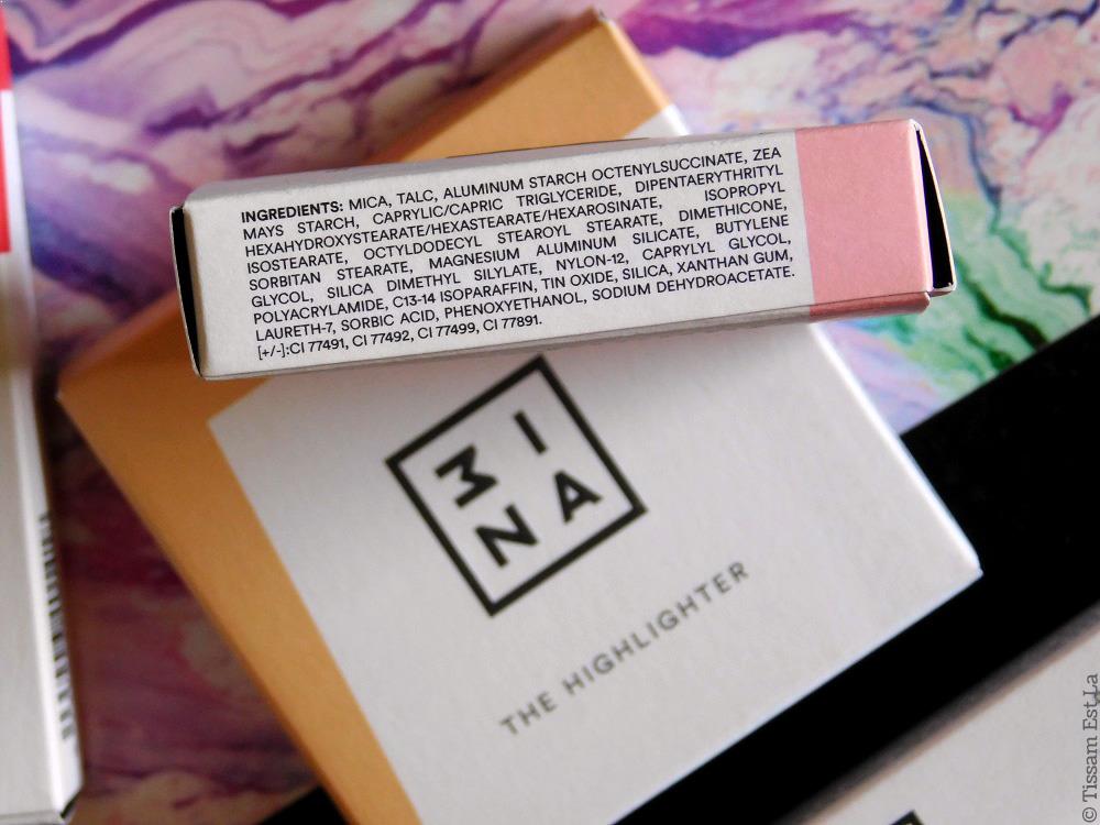 3ina Makeup | The Highlighter 200 & 201 Review and Swatches - Avis et Swatch 3ina Makeup | The Highlighter 200 & 201 Review and Swatches - Avis et Swatch - 3ina Cream Eyeshadow Swatches - 3ina Wedding Highlighting Face Palette - Palette pour le visage - Longwear Liquid Matte Lipstick - Intense Lipstick - Matte Lipstick - Eyeshadow Palette - 3ina Cosmetics