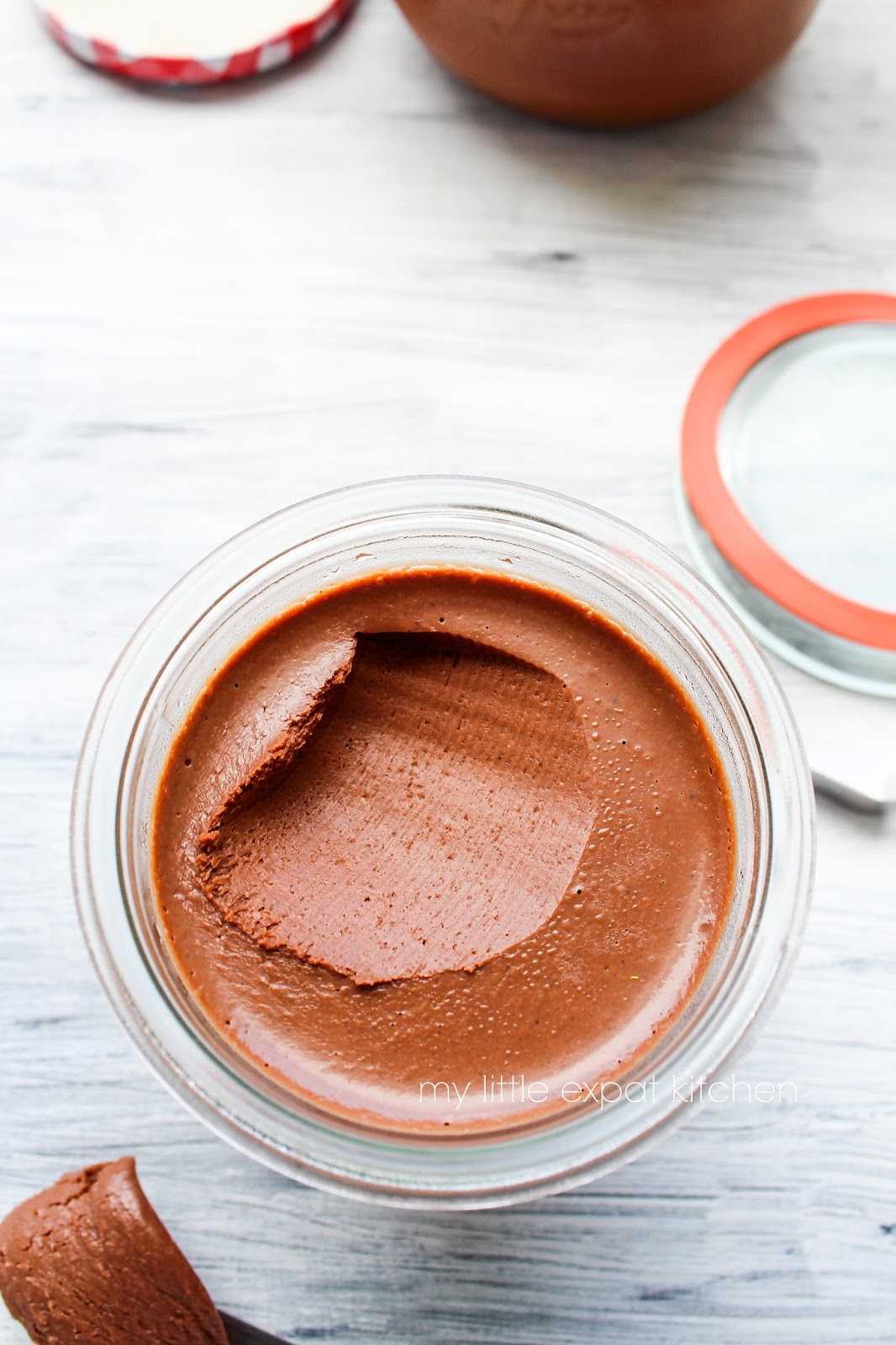 My Little Expat Kitchen Chocolatehazelnut spread (a homemade, far