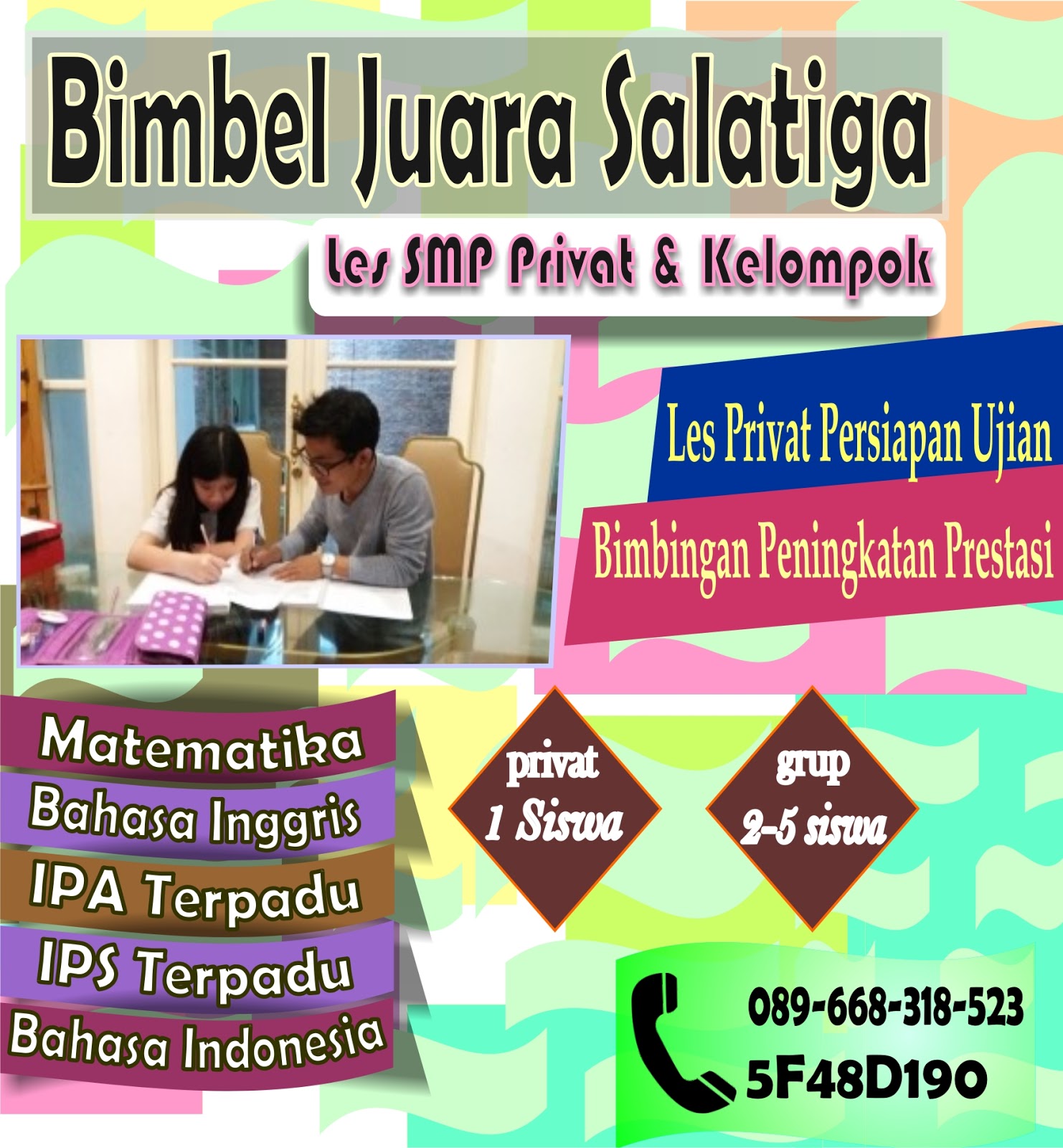 Contoh Formulir Pendaftaran Bimbel Dalam Bahasa Inggris